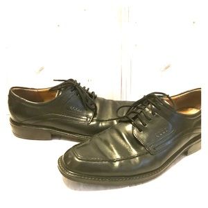 Ecco Men’s Black Business Dress Shoes Leather